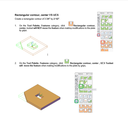How to stop features moving on plates