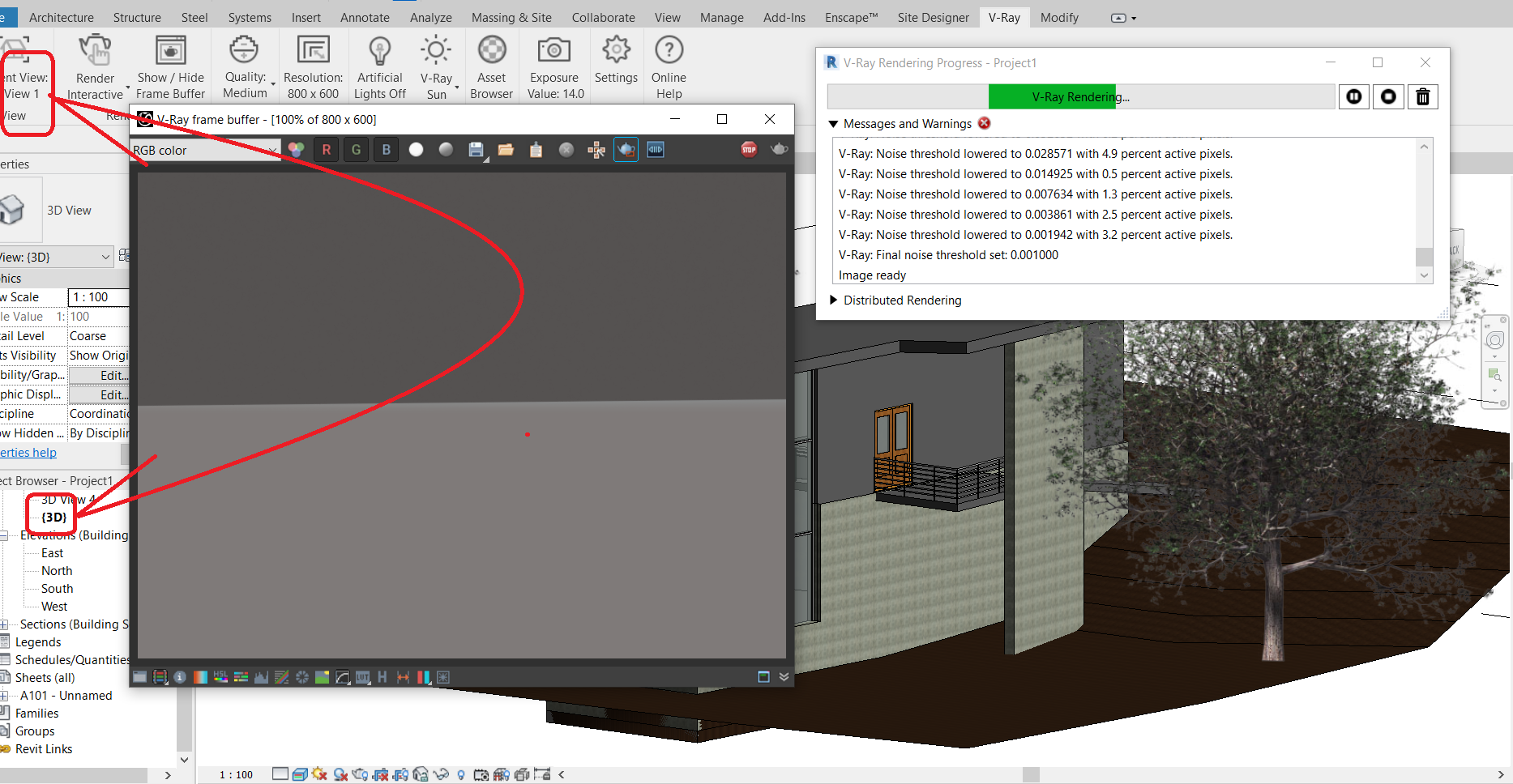 Solved: Vray frame buffer not showing render - Autodesk Community - Revit  Products