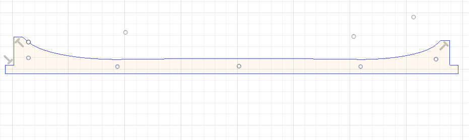 CAD for the ski press, what I hope to use to “bend” the sketch or 3D model.