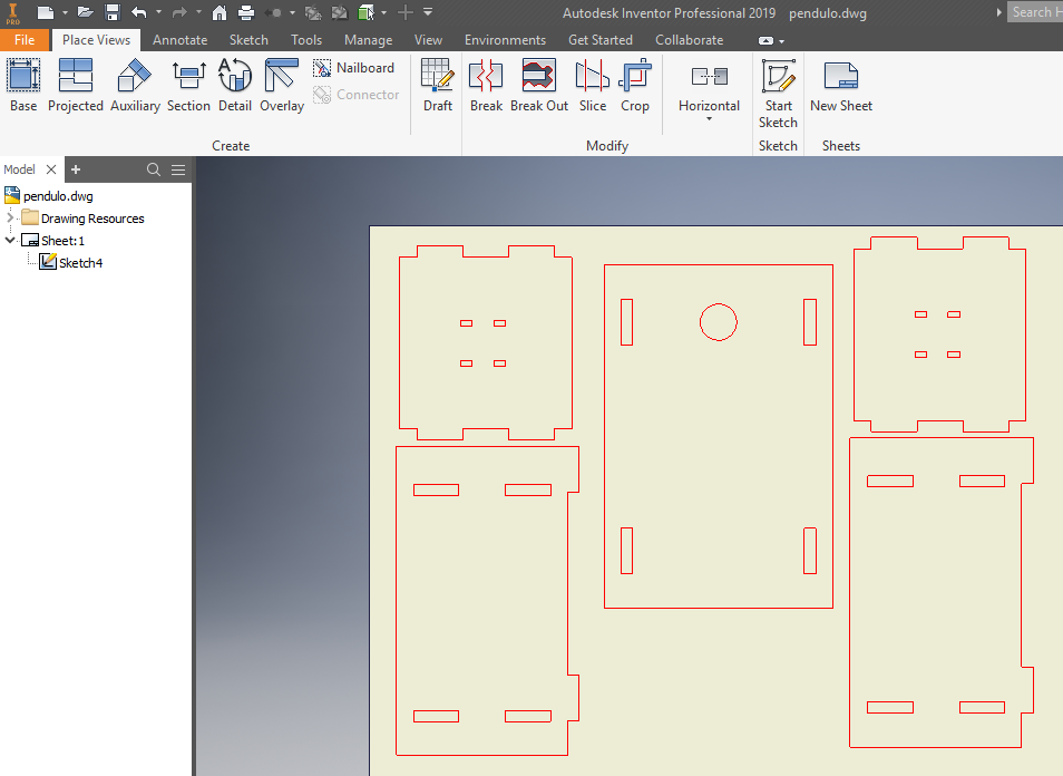 Generate dwg file for laser cutting - Autodesk Community - Inventor