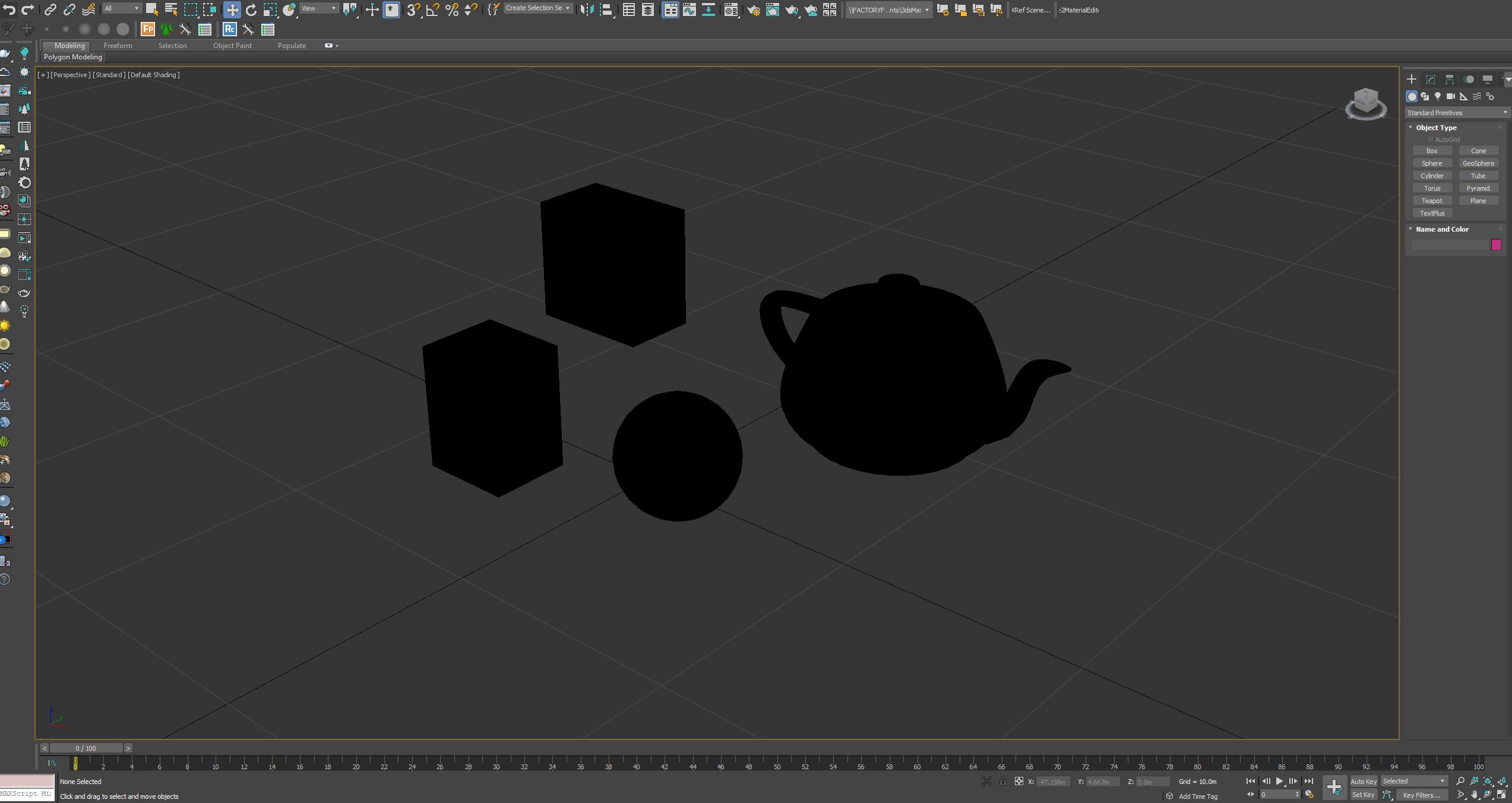 Solved: All objects in viewport are black - Autodesk Community - 3ds Max