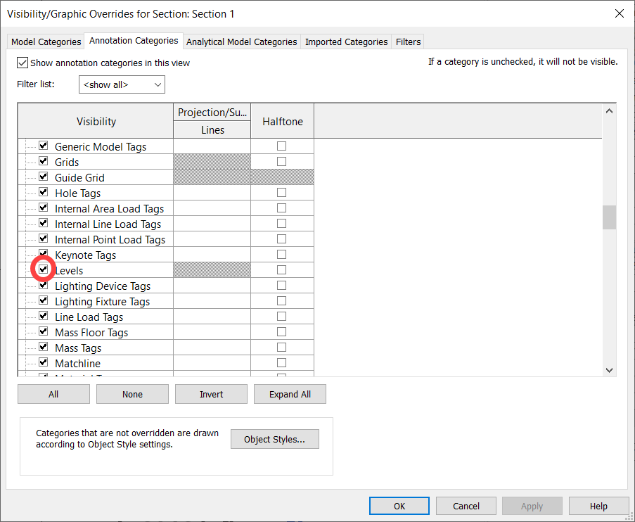Auto Dimension elevations levels - Autodesk Community
