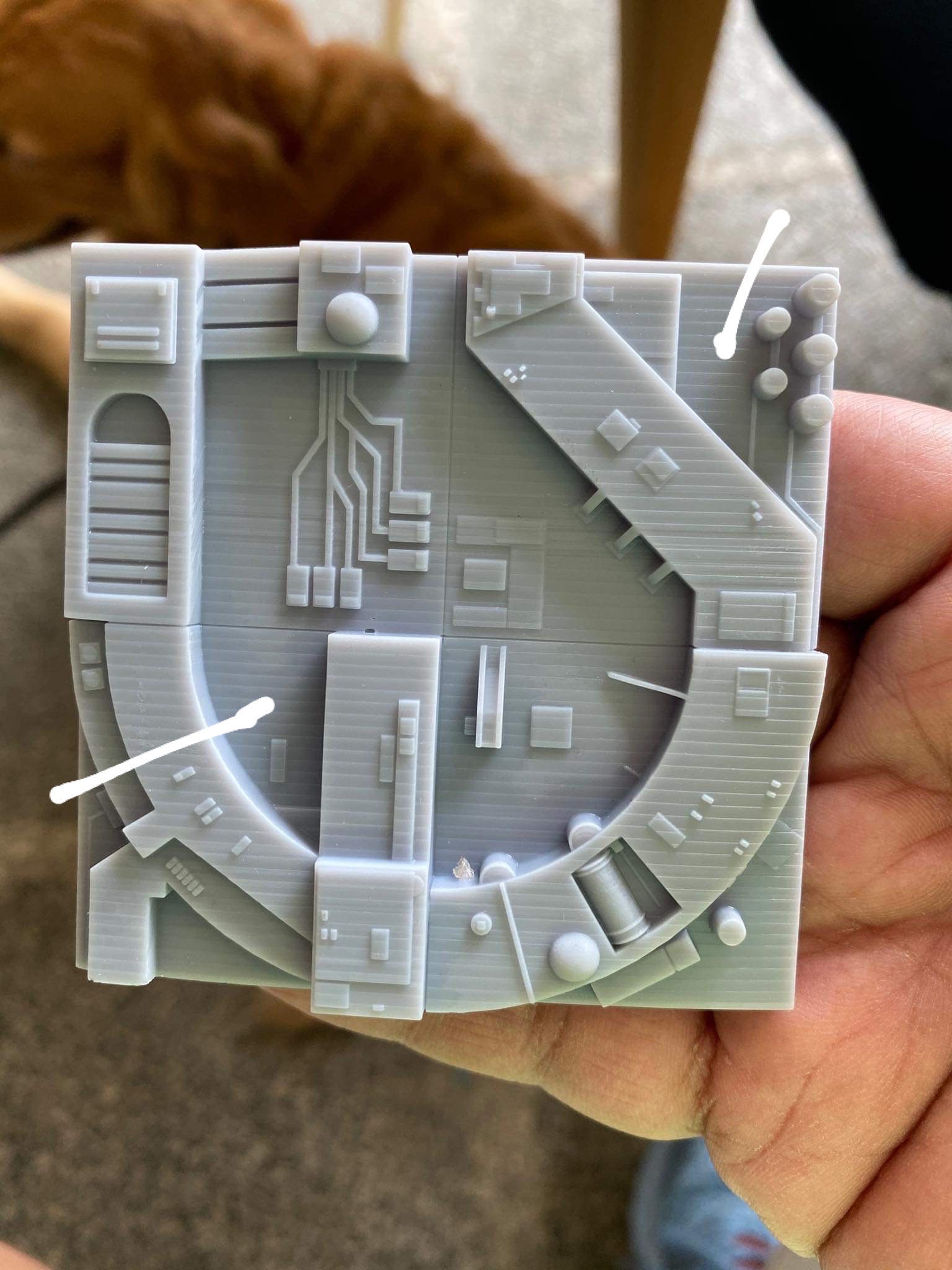 Solved: Having Resin 3D printing problems with lines all over my model