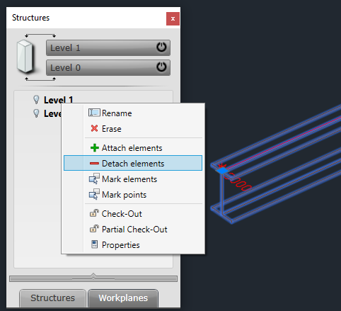 Solved: Remove Beams form Workplane - Autodesk Community