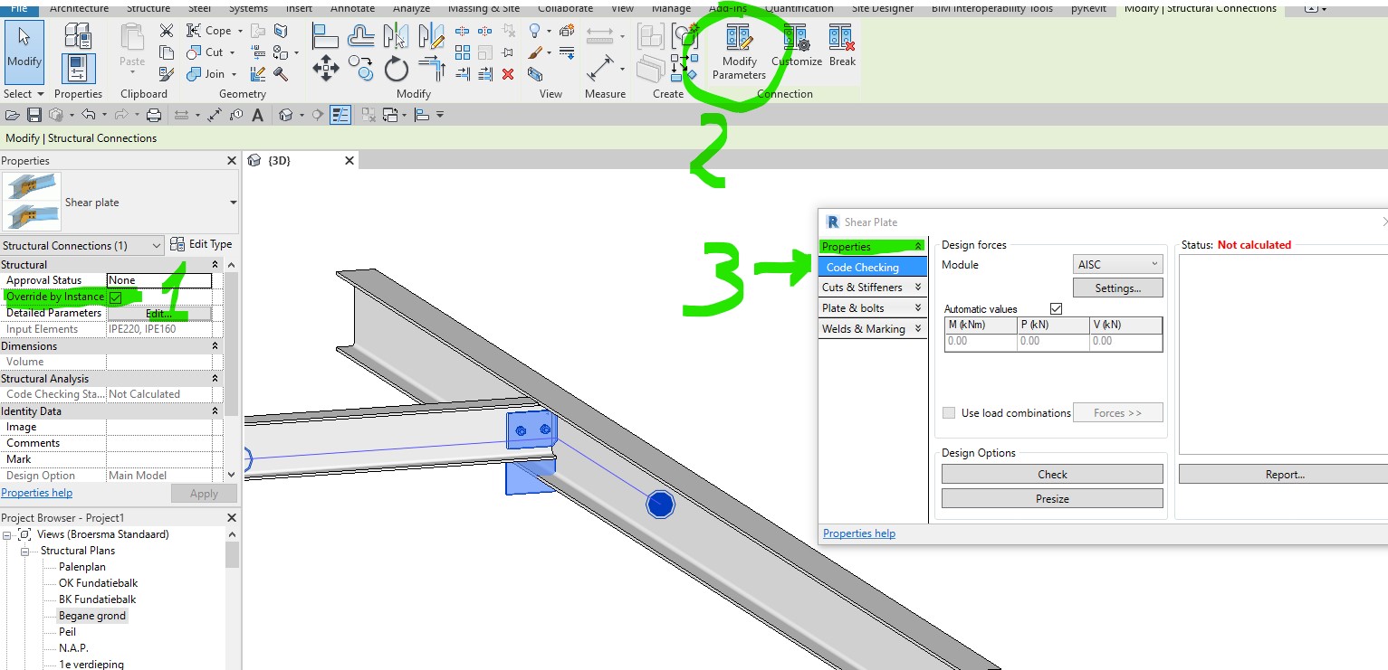 Solved "Shear plate" steel connection code check Autodesk Community