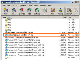 Feature Recognition 2012 - Autodesk Community