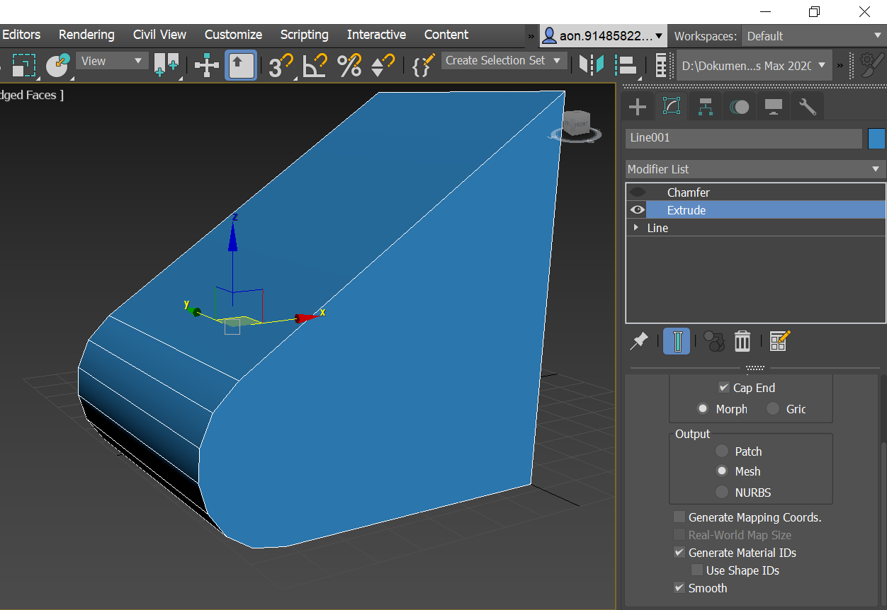 Solved: Poly-modelling: chamfer edge results in ellipse - Autodesk ...