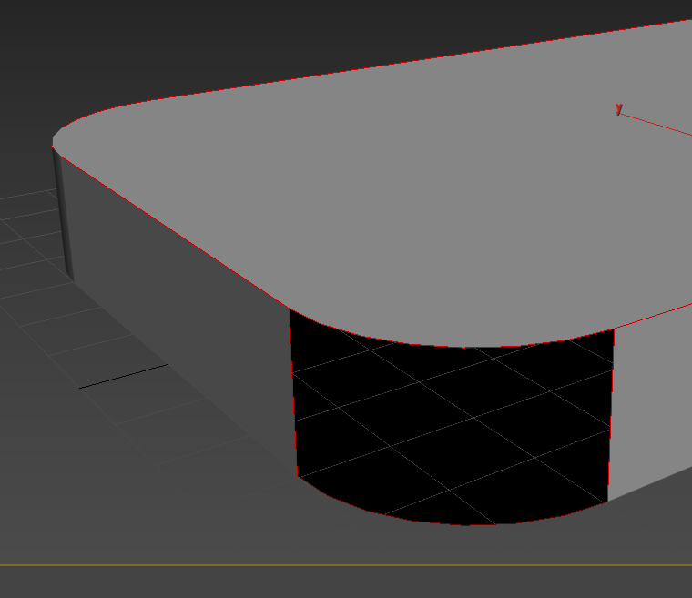 Example for open edges