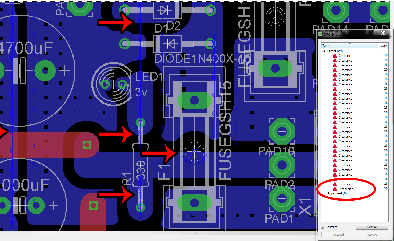 Solved: Clearance error on polygon - Autodesk Community