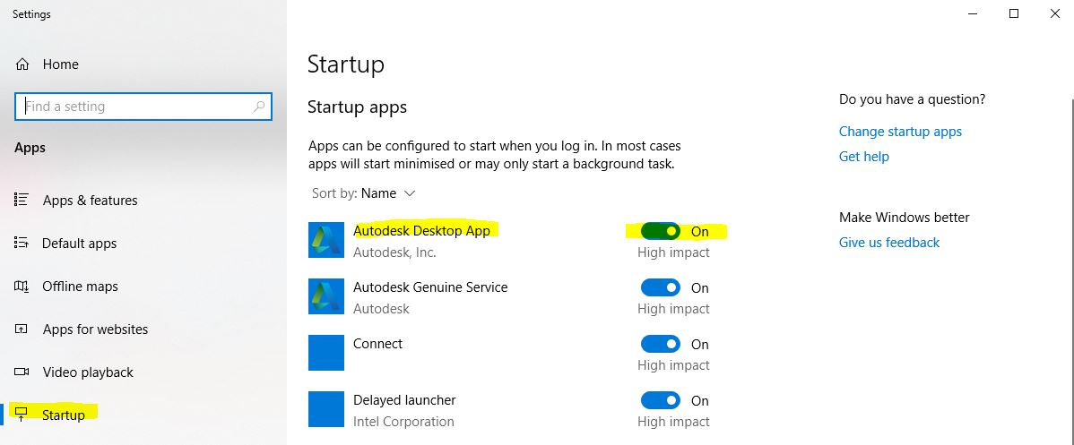 Autodesk Desktop App No Option To Not Start On Start Up Autodesk Community Subscription Installation And Licensing