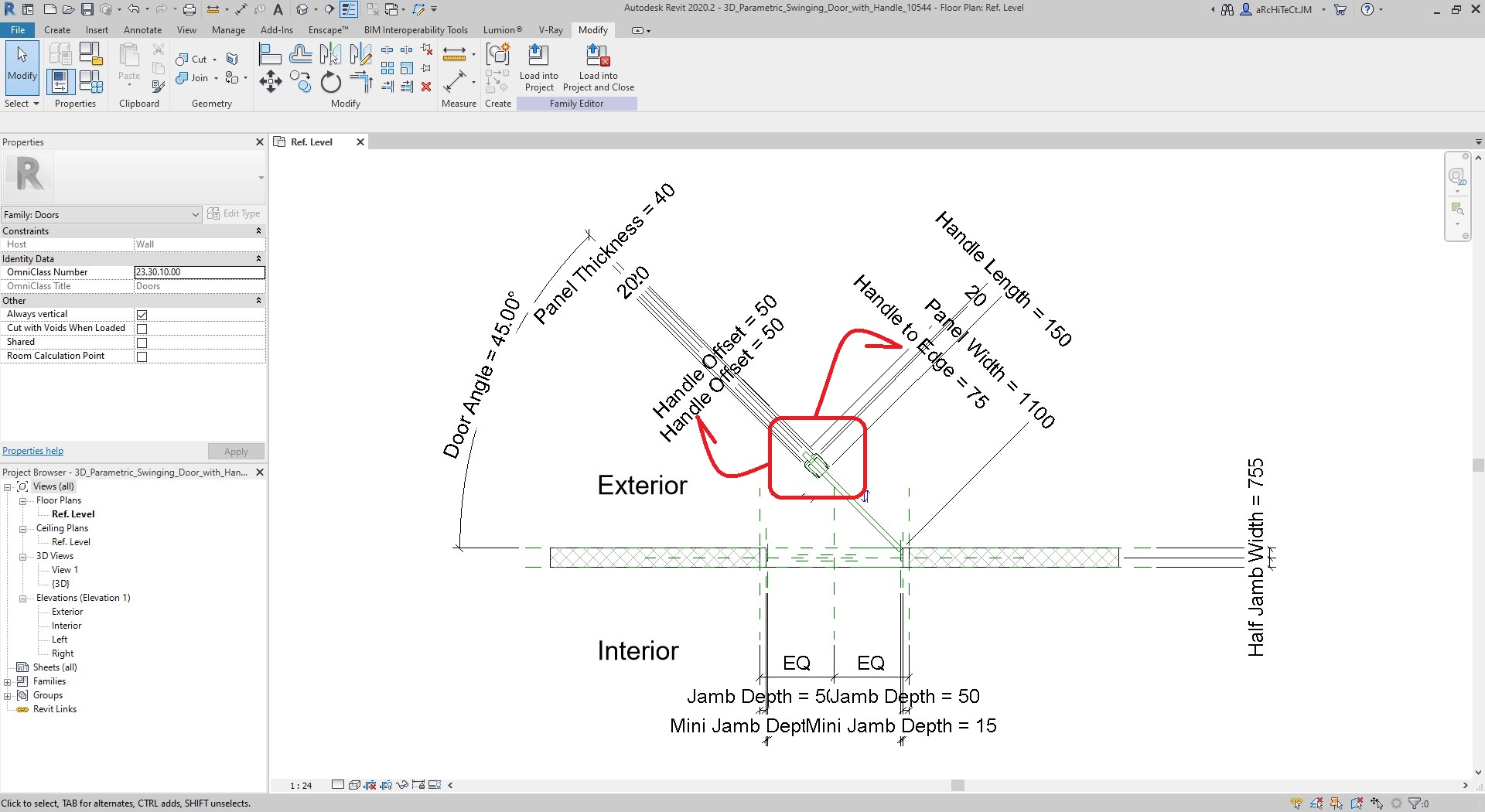 Open-Door - Digitteck - Plugins and Add-ons for Revit