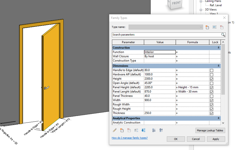 Open-Door - Digitteck - Plugins and Add-ons for Revit