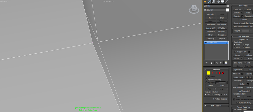 Vaccinere Når som helst respektfuld Solved: Can't weld vertices in Editable Poly mode (only in Editable Mesh  mode) - Autodesk Community - 3ds Max