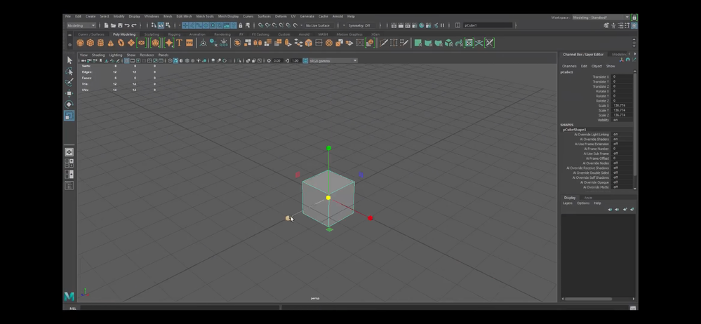 Solved: Units different in channel box - Autodesk Community - Maya