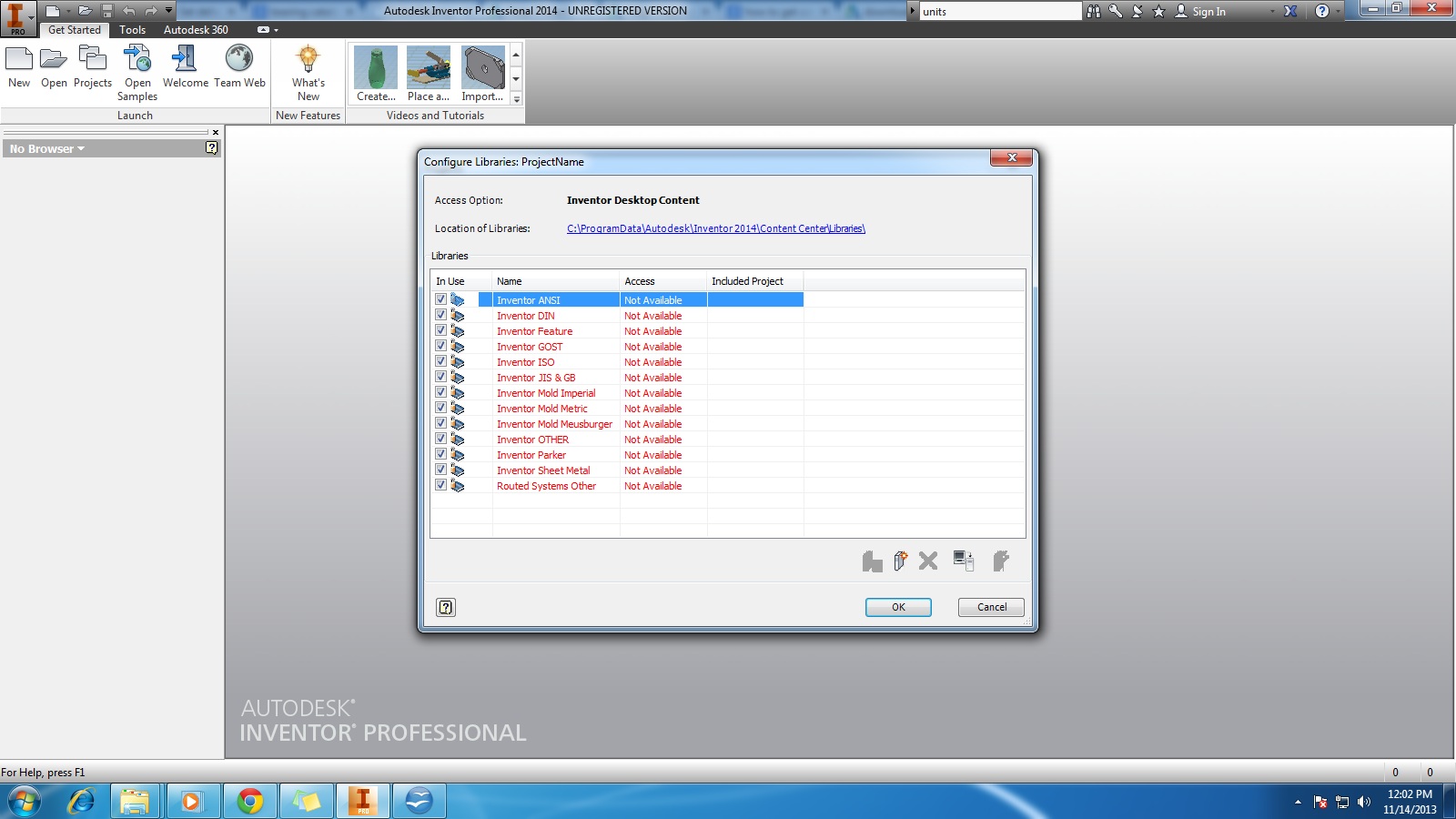 Solved Content Center File Locations Autodesk Community Inventor