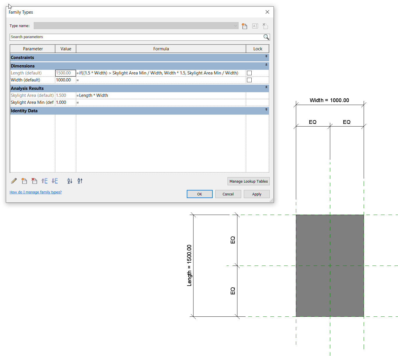 Solved: Minimum Area Relating to User-Input Width - Autodesk Community