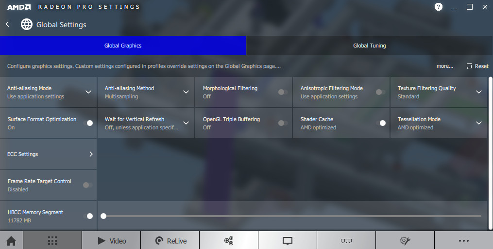 AMD Radeon Pro Settings???? - Autodesk Community - Inventor