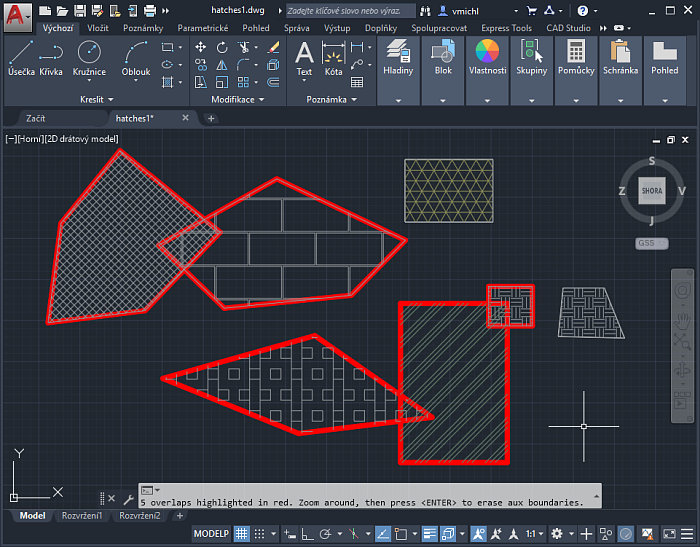 Solved: Check for overlapping hatches - Autodesk Community