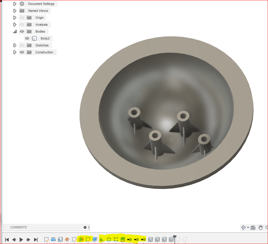 Solved: How to rib boss holes? - Autodesk Community