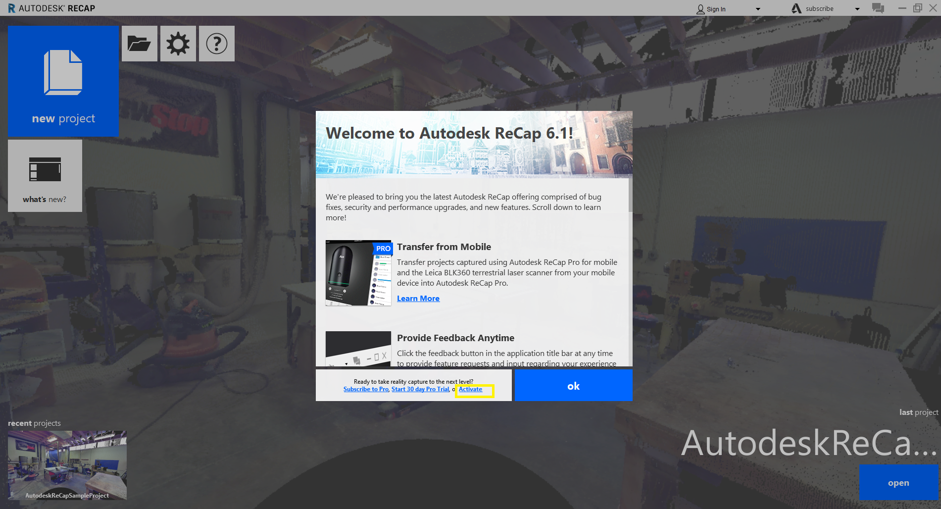 Solved: ReCap Pro version 6.0.1.21 does not allow me to borrow a ...