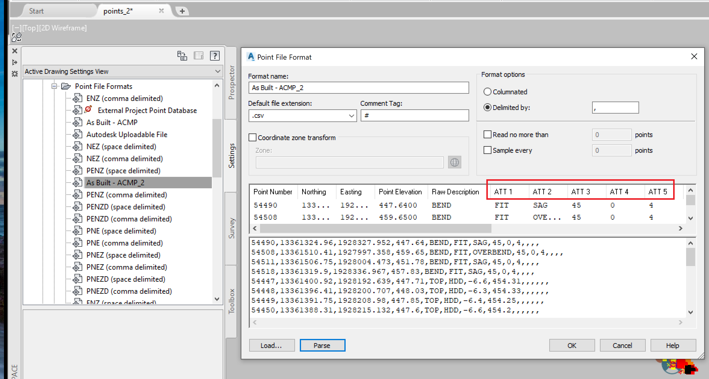 Solved Exporting Points Points To A Csv File Error Autodesk Community 5770