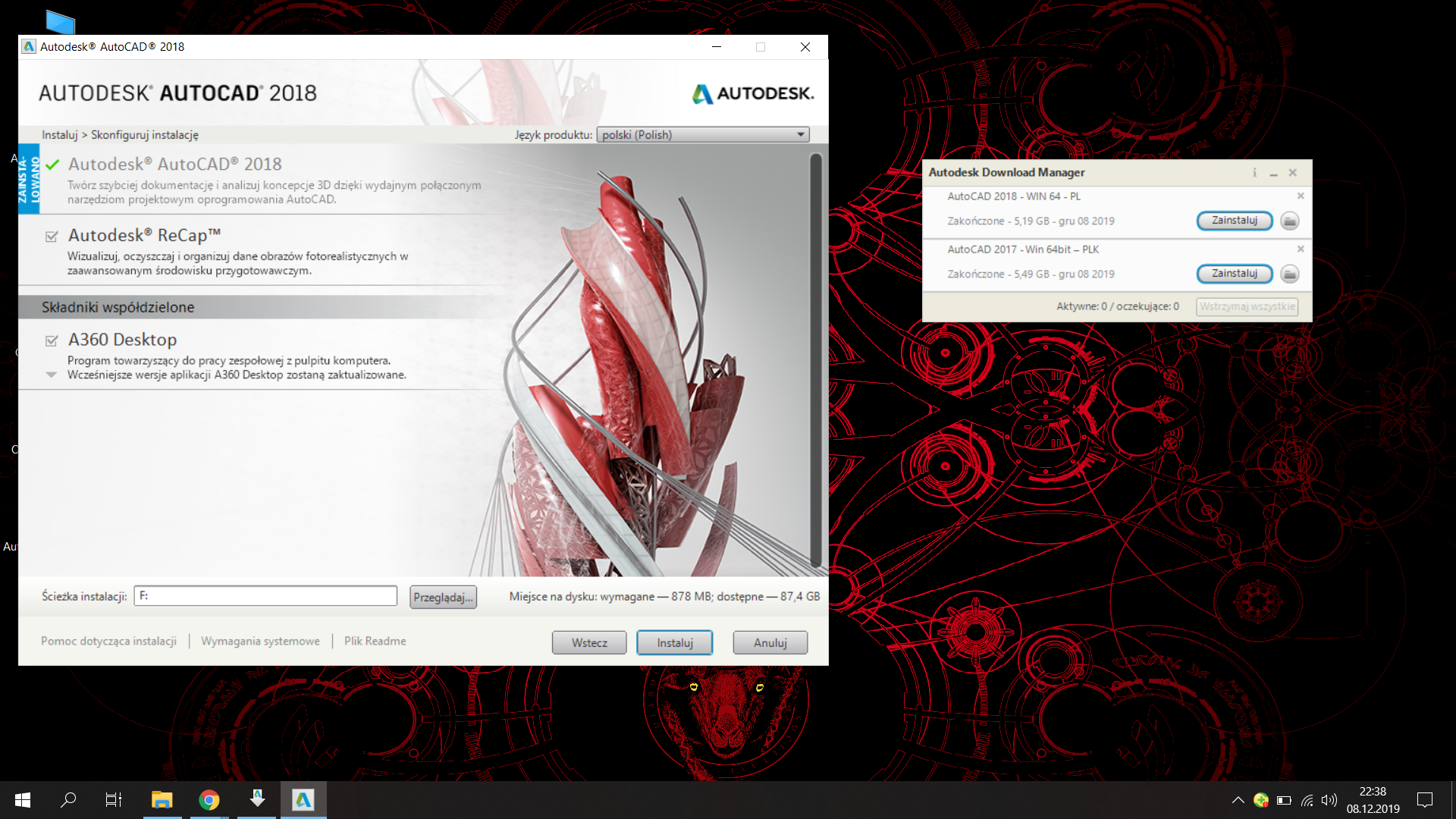 Problem Z Zainstalowaniem Autocad 2018 Autodesk Community Autocad