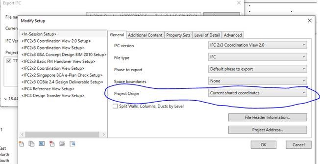 Solved: Export IFC with global coordinates - Autodesk Community