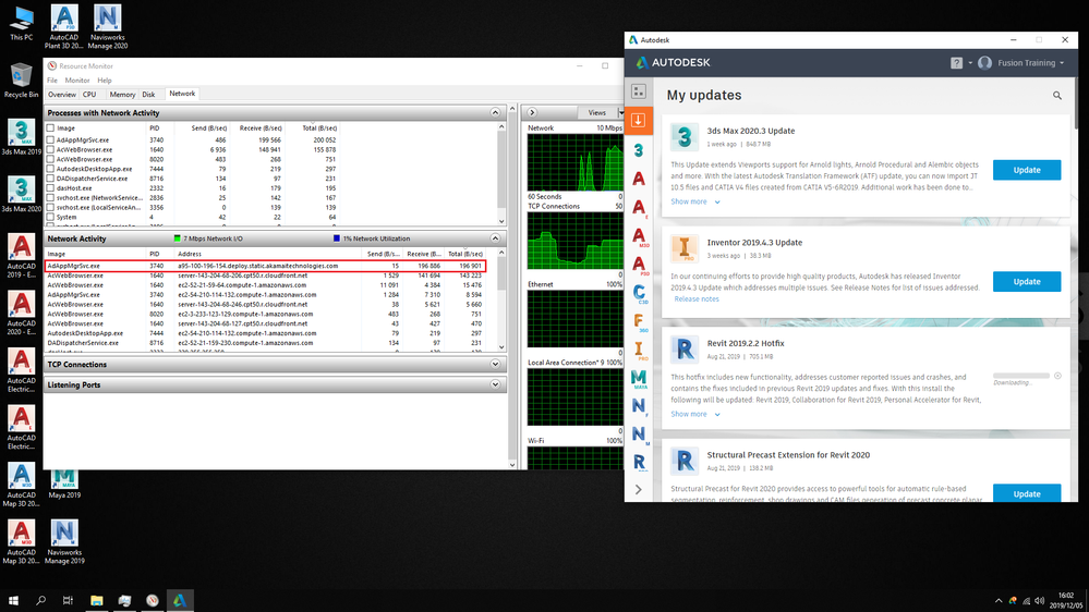 Still downloading from internet