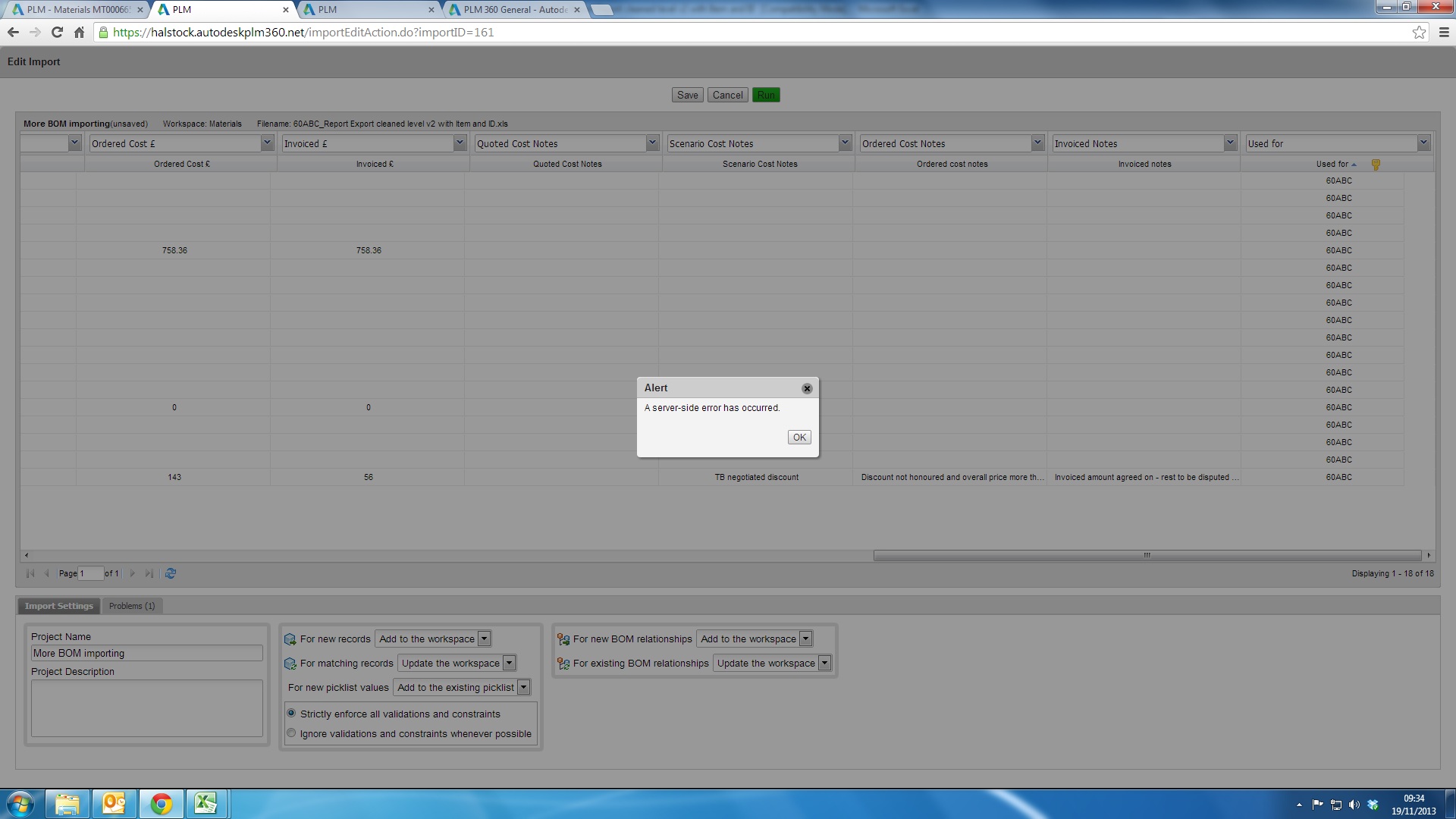 Level BOM import - encountering errors - Autodesk Community