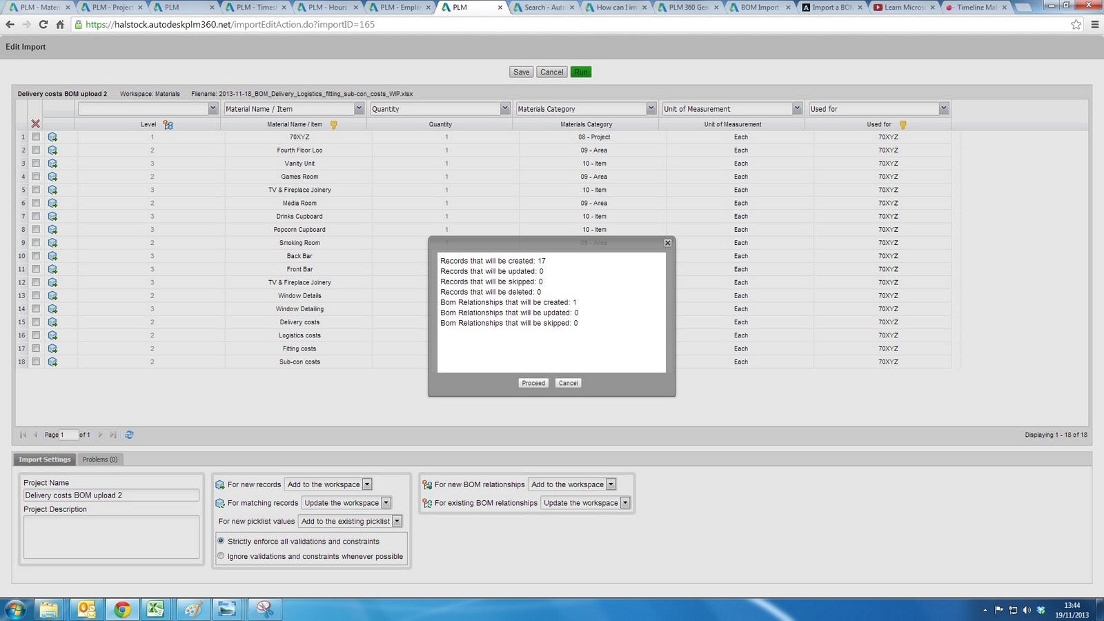 Level BOM import - encountering errors - Autodesk Community