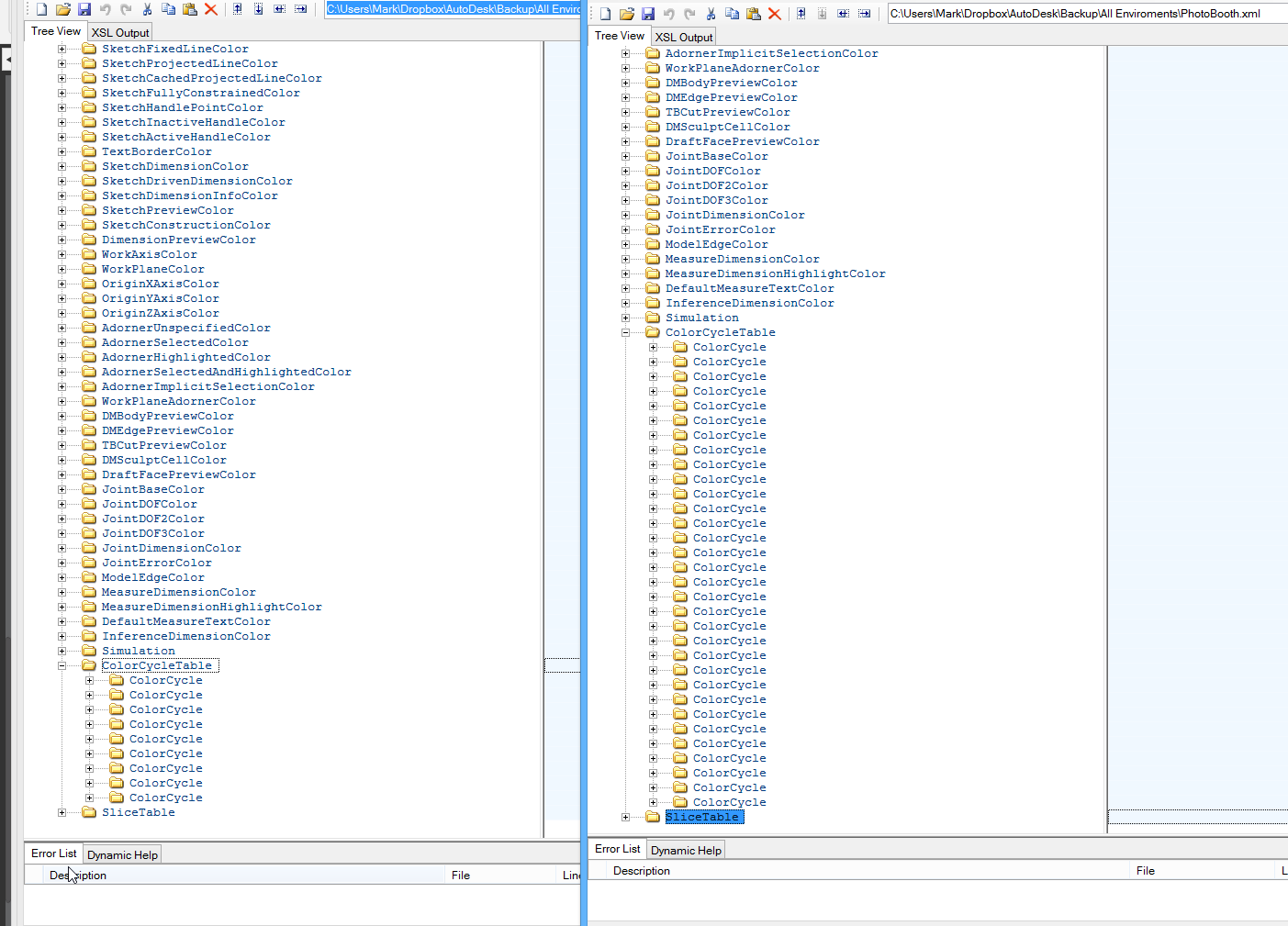 Solved: Changing Colour Cycling Colours - Autodesk Community