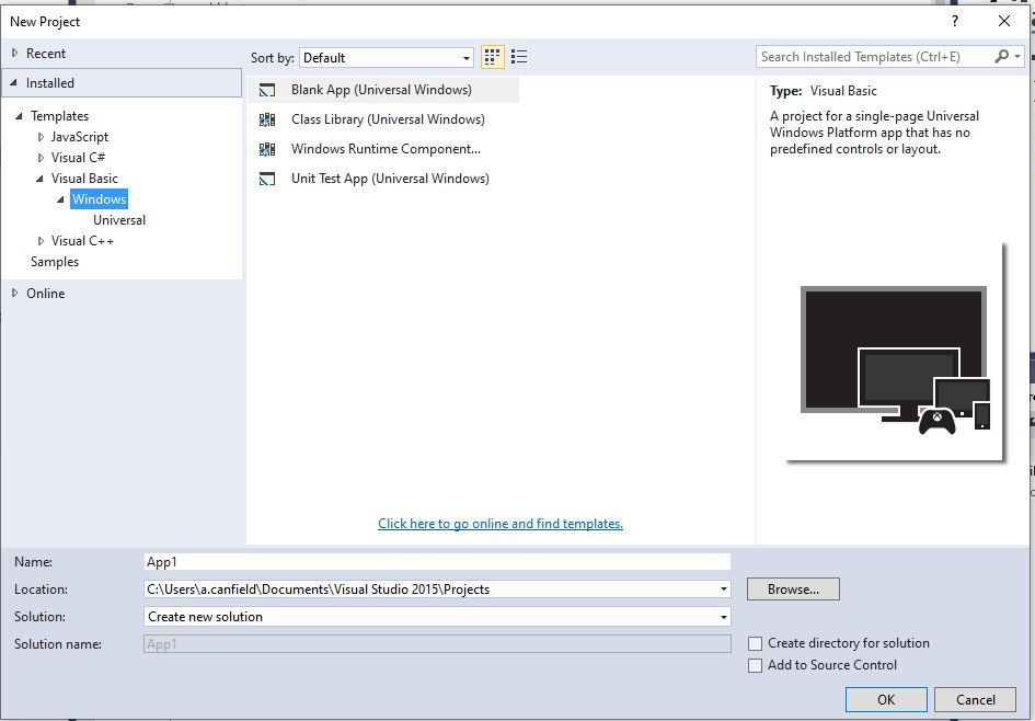 Visual Studio Express 2015 for windows 10 - Template - Inventor 2018 -  Autodesk Community - Inventor