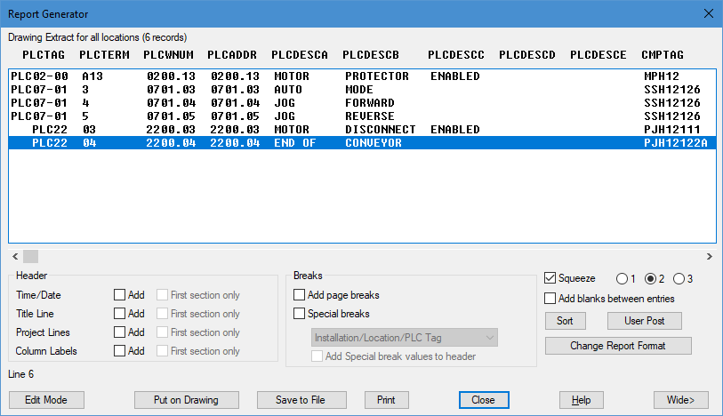 PLC Report