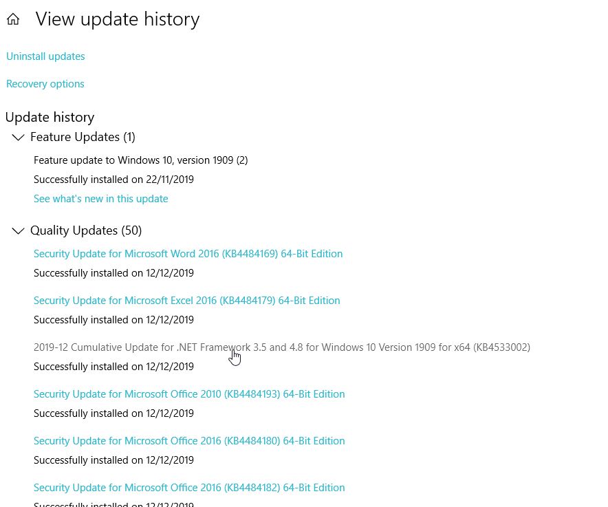 Solved: Windows Update Causes Civil 3D to be inoperable - Autodesk ...