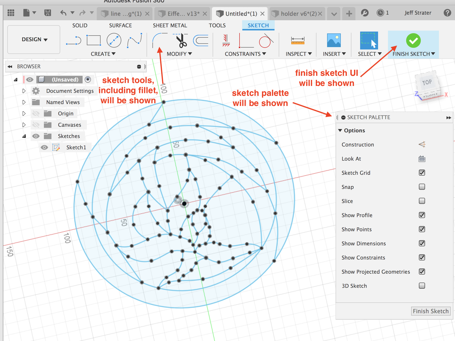 Solved: Sketch fillet not on my version - Autodesk Community