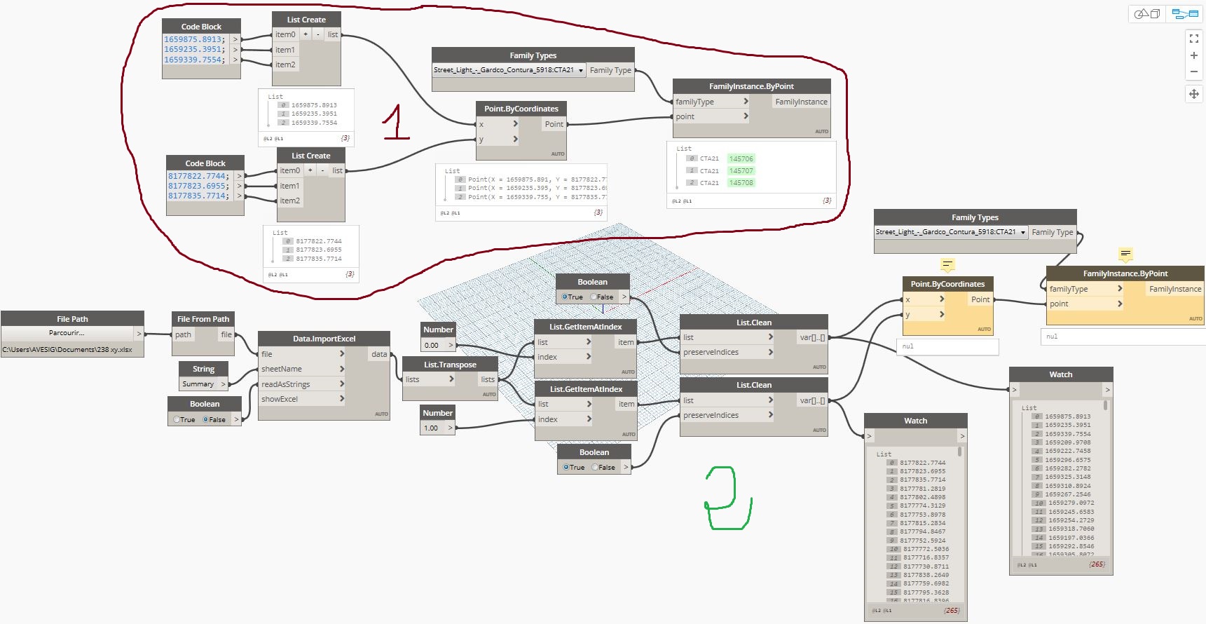 Solved: Dynamo Family Instance with excel - Autodesk Community