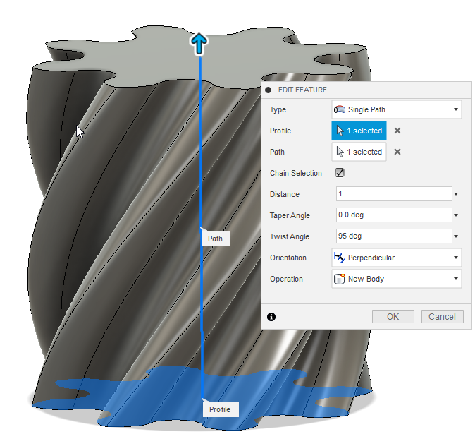 Solved: Bug in Sweep -> Twist Angle - Autodesk Community