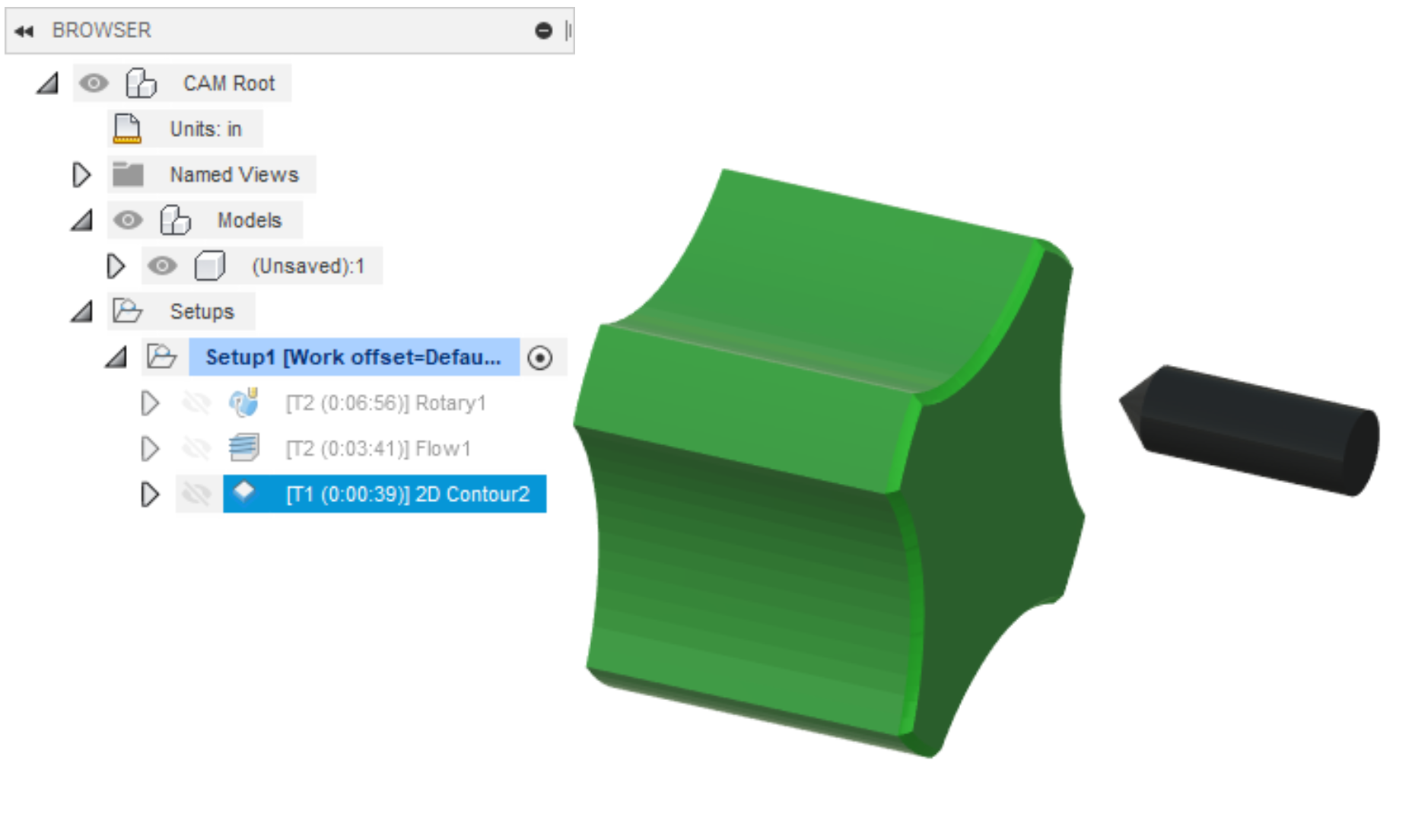 Live tool chamfer perpendicular to main lathe spindle? - Autodesk Community