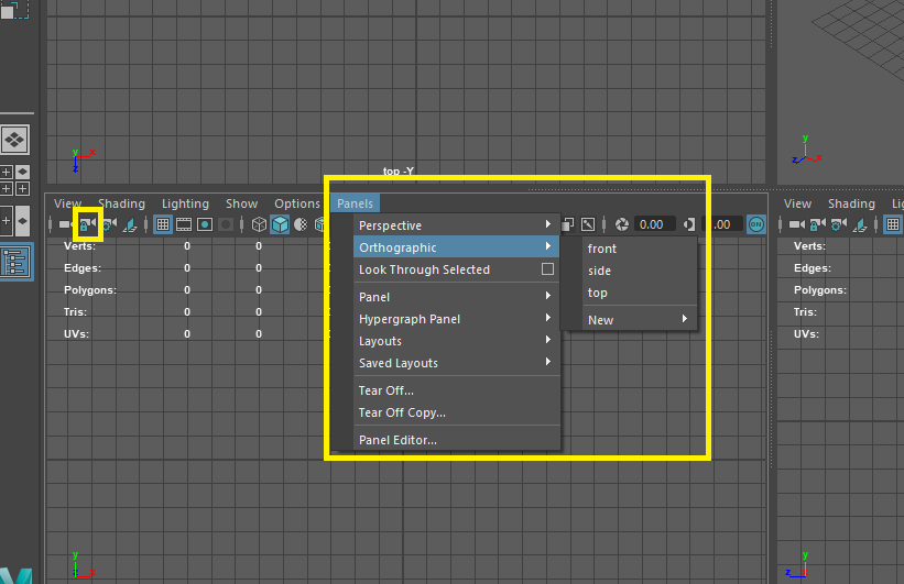 Solved: Fix Viewport (Top,Front,Side) - Autodesk Community - Maya