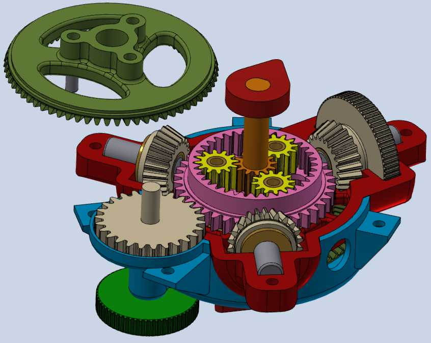 planetary gear animation