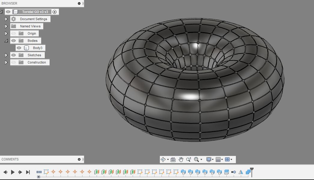 Solved: Grid pattern on a torus shape? - Autodesk Community