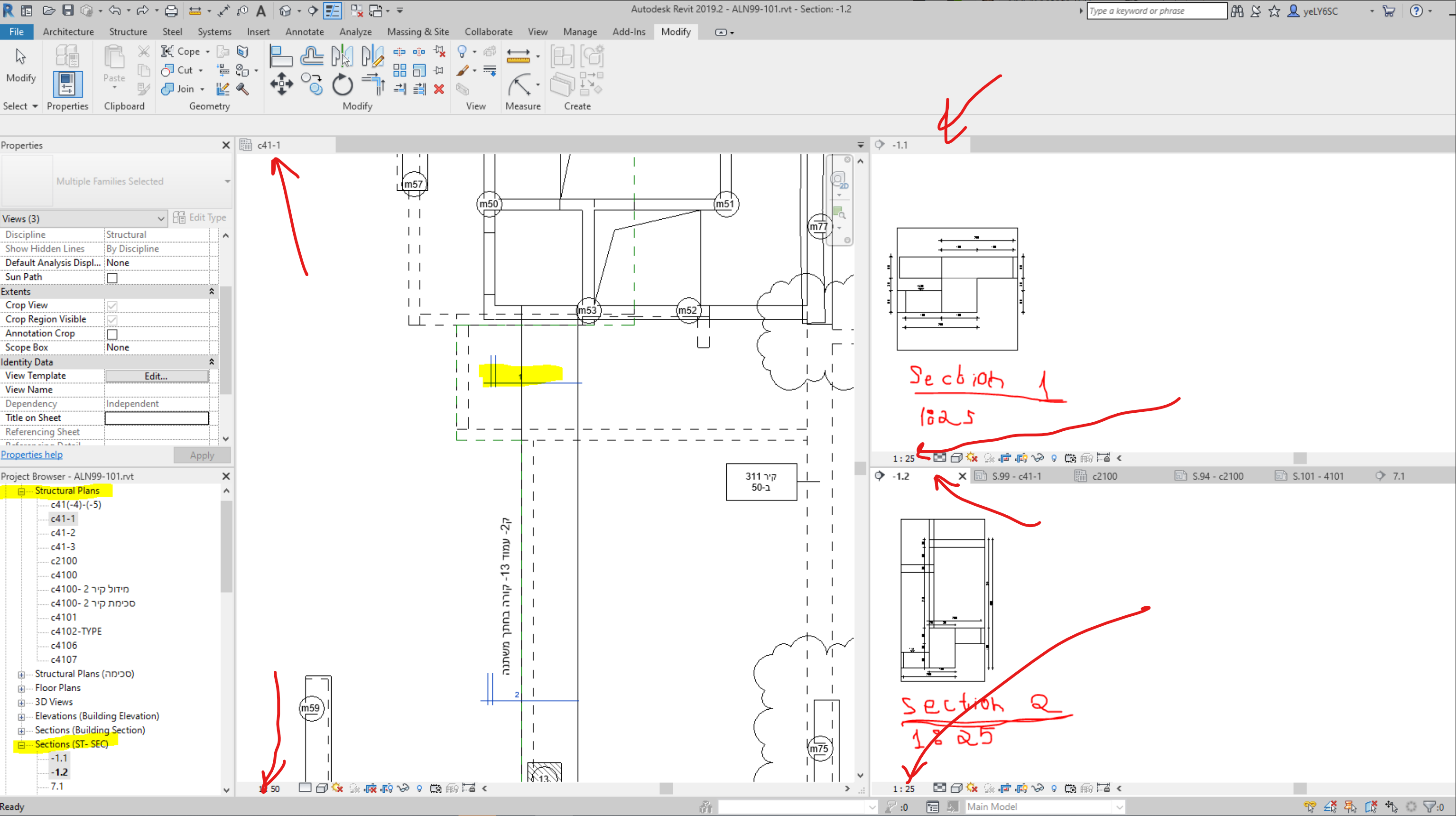 How to title a section in a section view - Autodesk Community