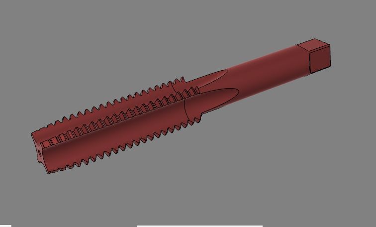Unable to Cut Flutes in Custom Thread - Autodesk Community