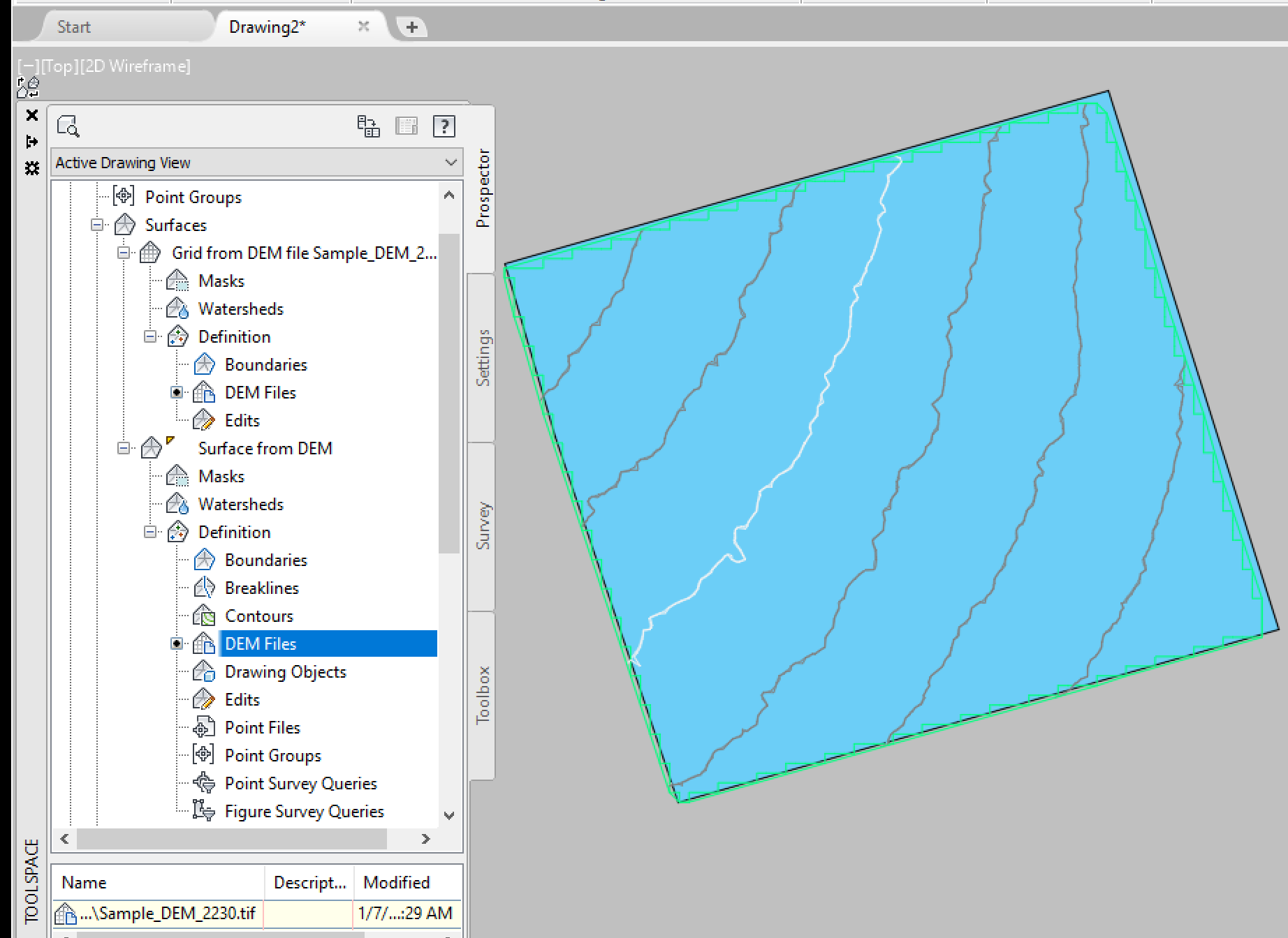 Solved: Surface from DEM in US Survey Feet - Page 2 - Autodesk Community