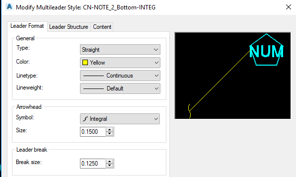 Multileader w/integral head plotting/color problem - Autodesk Community -  Advance Steel