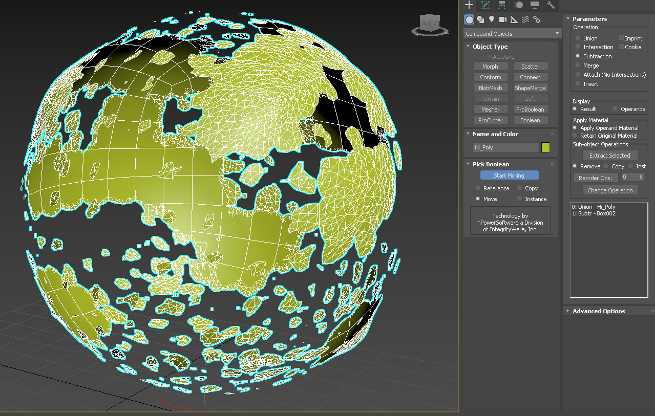 Proboolean or Pro Cutter Help? - Autodesk Community - 3ds Max