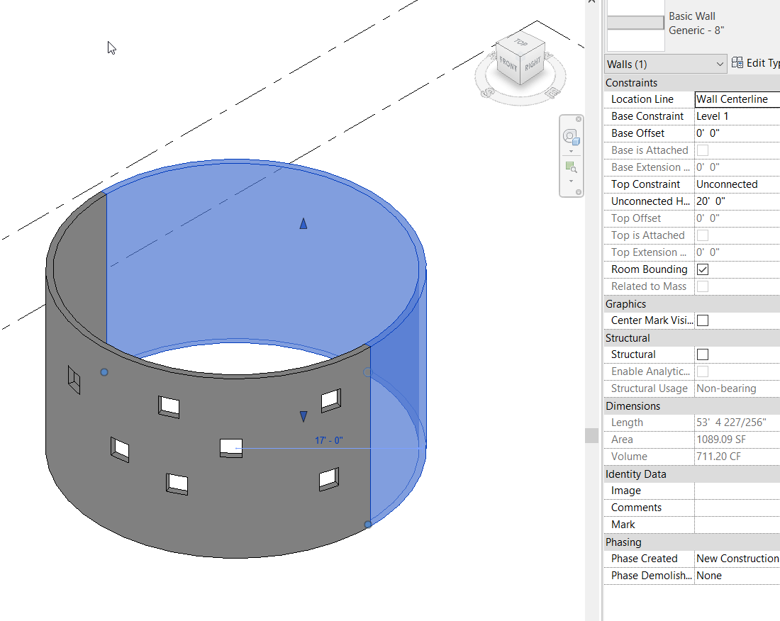 Solved: Cutting a Opening in Curved Wall - Autodesk Community - Revit  Products