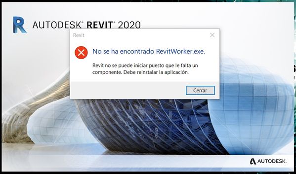 Файл revitworker exe не найден