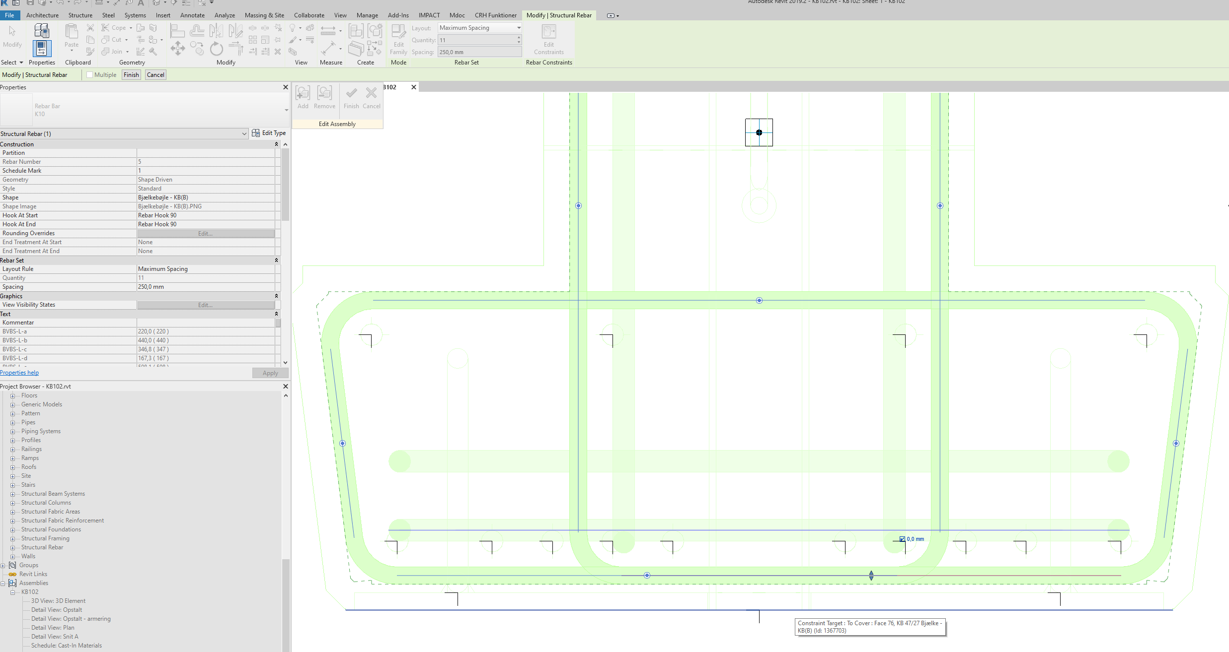 Rebar host face numbers - Autodesk Community