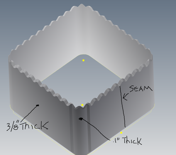 3D PFA TANK